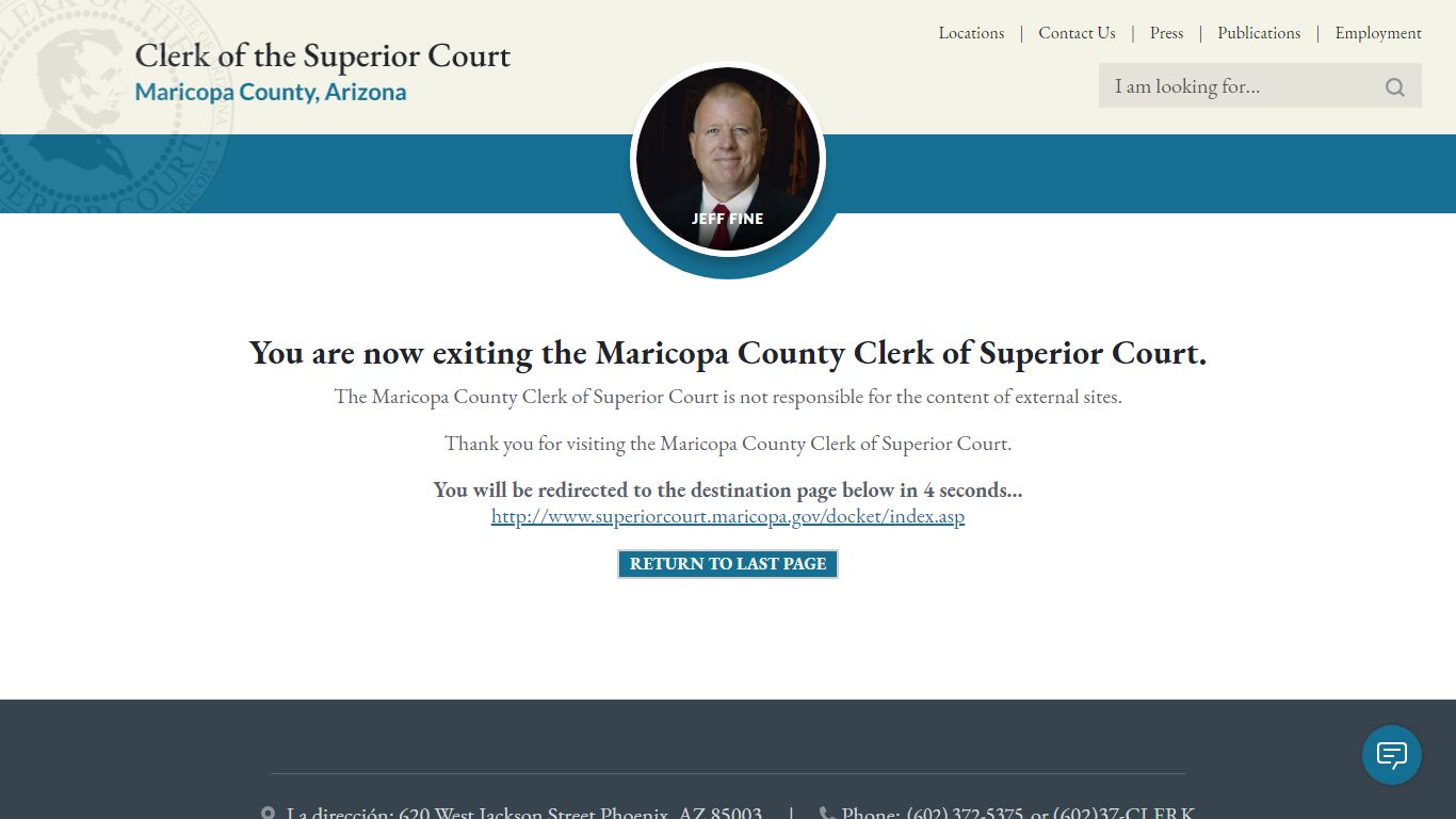 Find a Case | Maricopa County Clerk of Superior Court